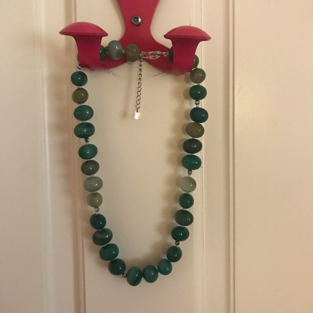 Lucas Lameth Soft Jade Beaded Necklace